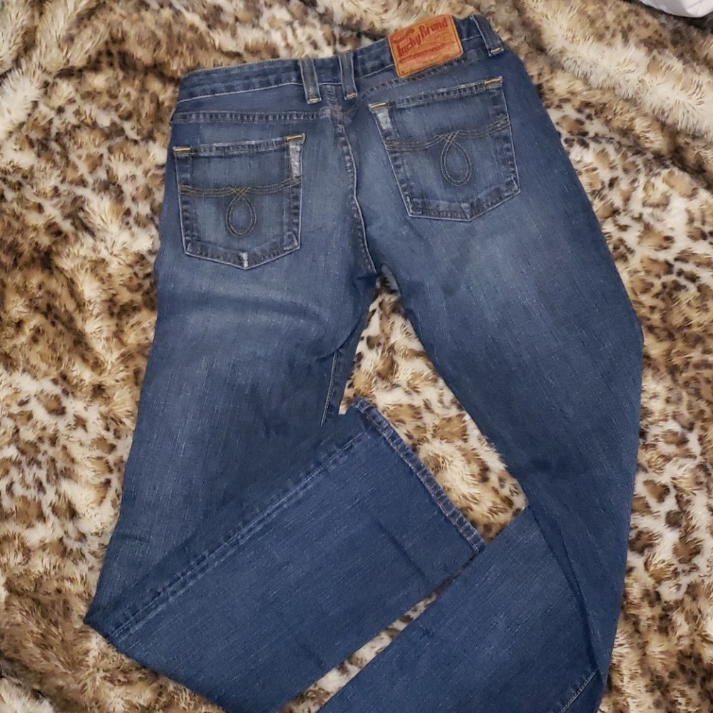 Lucky Brand size 4/27 Lola Boot Jean low rise